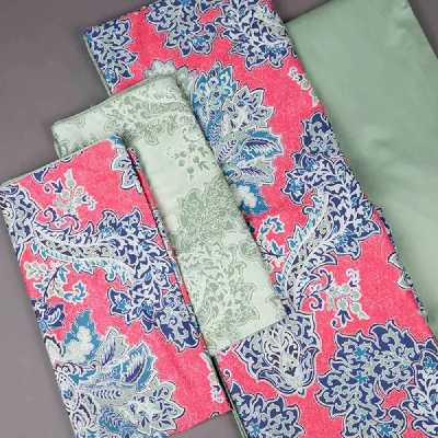 سرویس ملحفه لایکو مدل رامیلا دو نفره 6 تکه