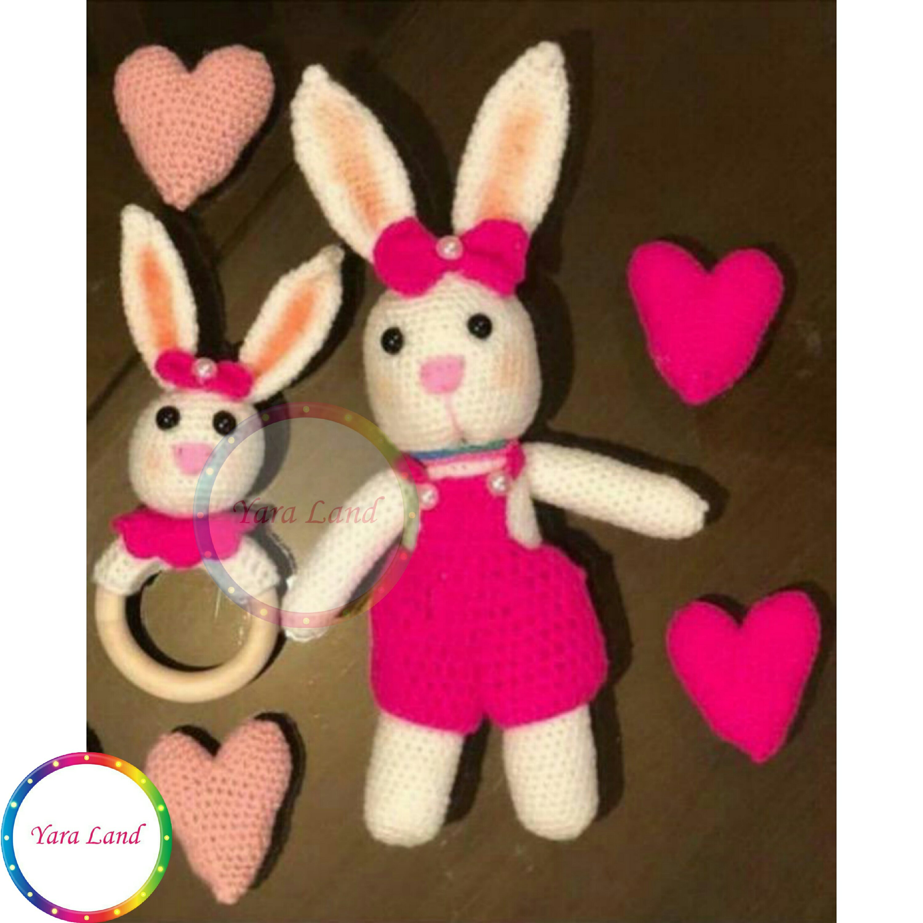 عروسک و جغجغه ی خرگوشی