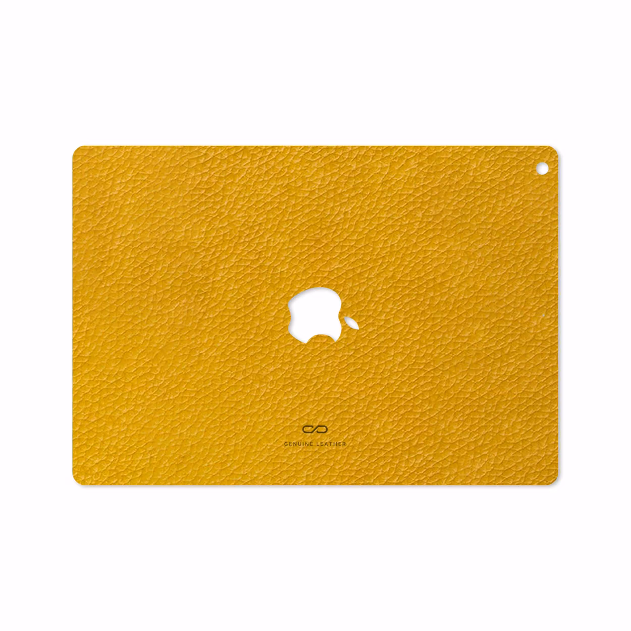 برچسب پوششی ماهوت مدل Mustard-Leather مناسب برای تبلت اپل iPad 9.7 (GEN 5) 2017 A1823