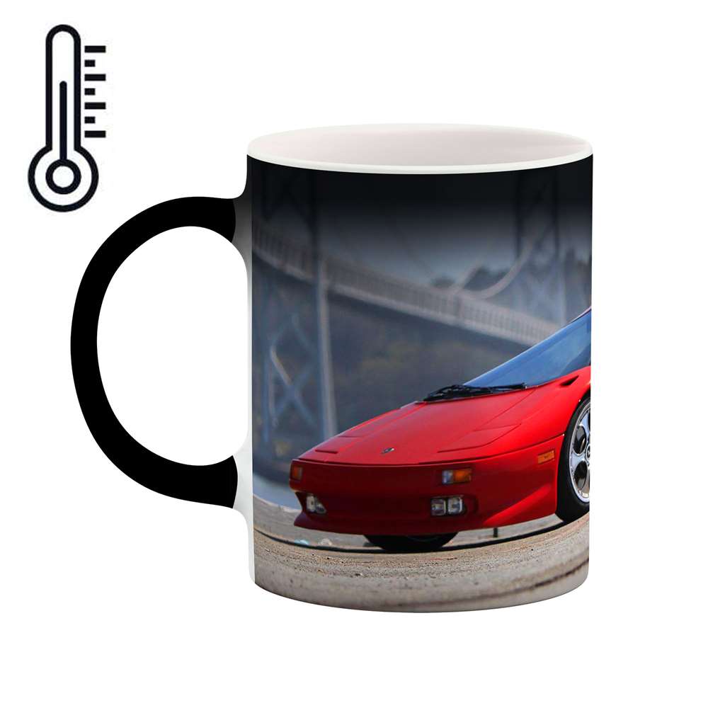 ماگ حرارتی طرح ماشین Lamborghini diablo مدل mgph15639