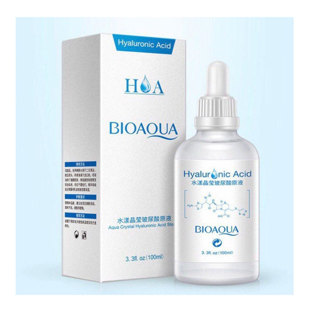 سرم پوست بایو آکوا مدل Hyaluronic Acid حجم 100 میلی لیتر