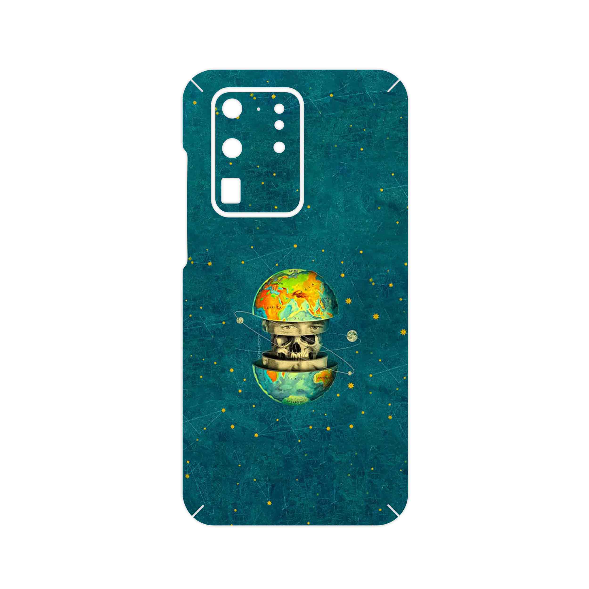 برچسب پوششی ماهوت مدل Collage of Earth Face مناسب برای گوشی موبایل سامسونگ Galaxy S20 Ultra