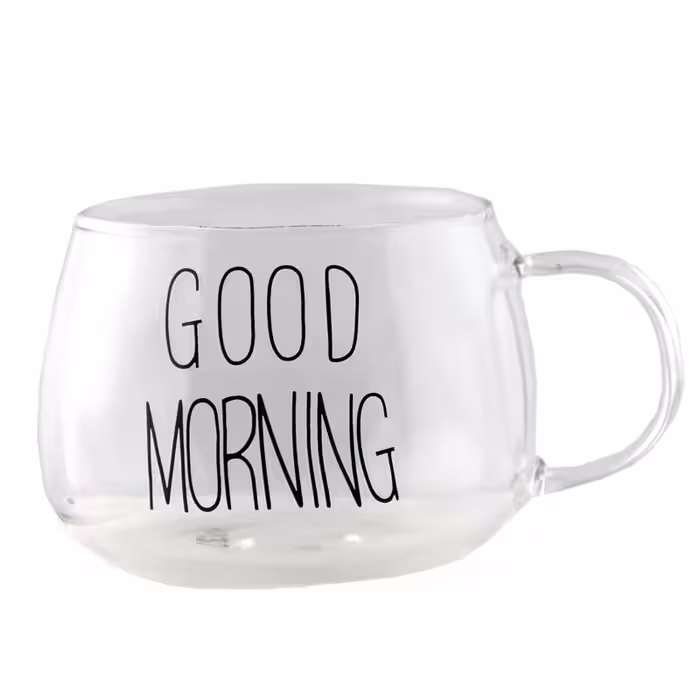 لیوان مدل GOOD MORNING کد H137