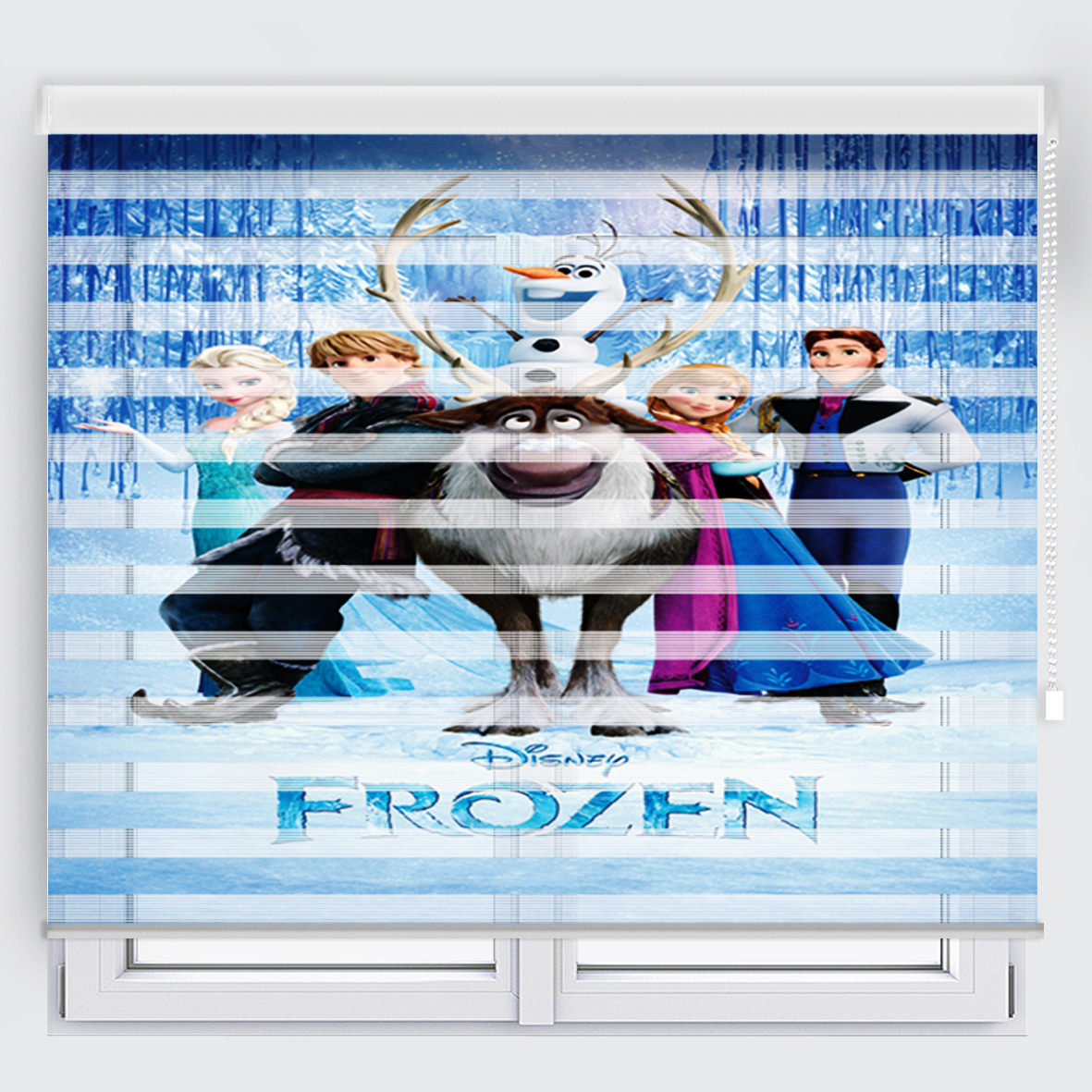 پرده زبرا مدل TD-60 سایز 135x180 سانتی متر