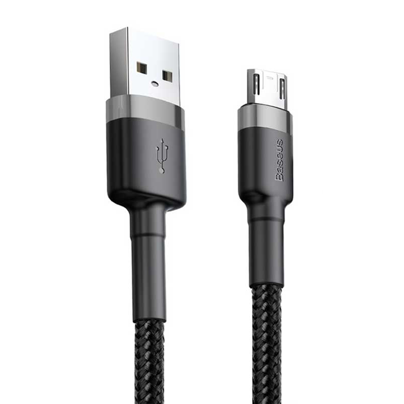 کابل تبدیل USB به microUSB باسئوس مدل CALKLF-BG1 طول 1 متر