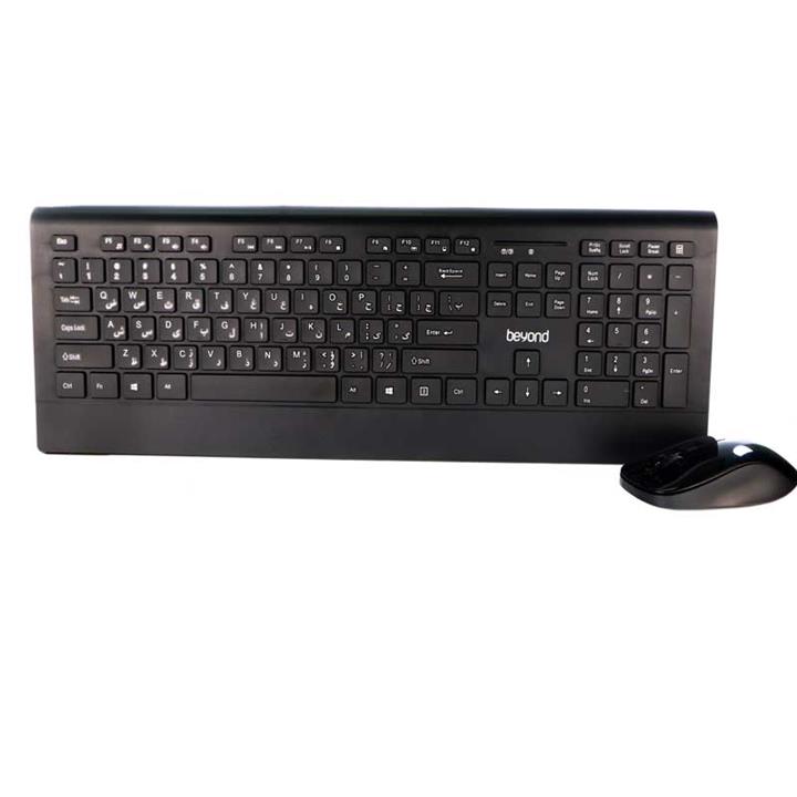 کیبورد و ماوس بیسیم بیاند مدل Beyond BMK-9596 RF