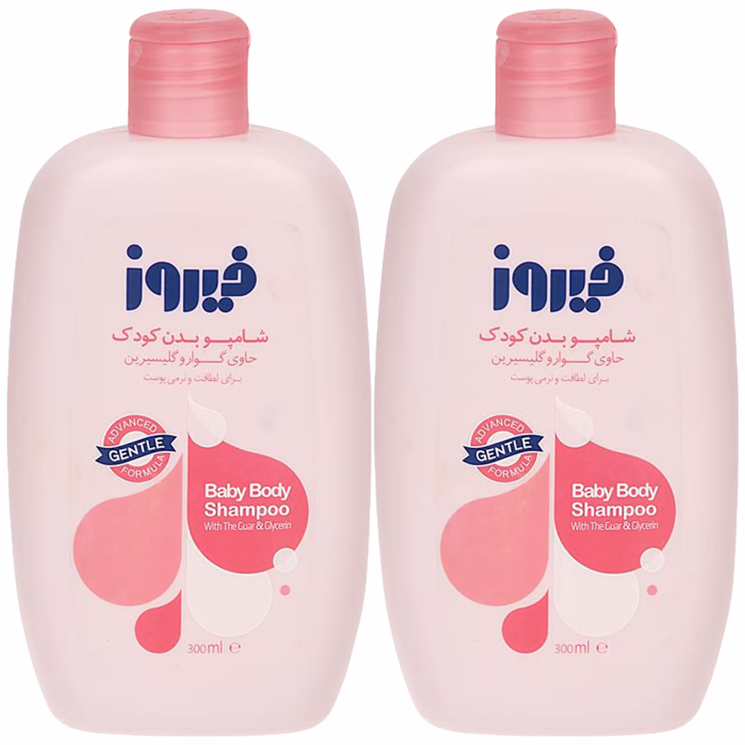 شامپو بدن بچه فیروز مدل A10 حجم 300 میلی لیتر مجموعه 2 عددی