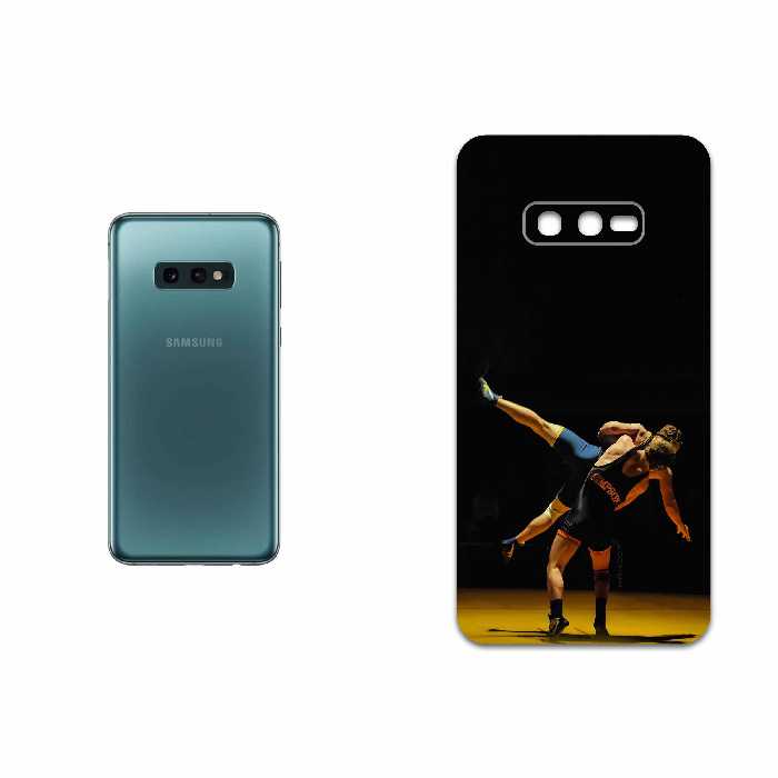 برچسب پوششی ماهوت مدل Wrestling مناسب برای گوشی موبایل سامسونگ Galaxy S10e