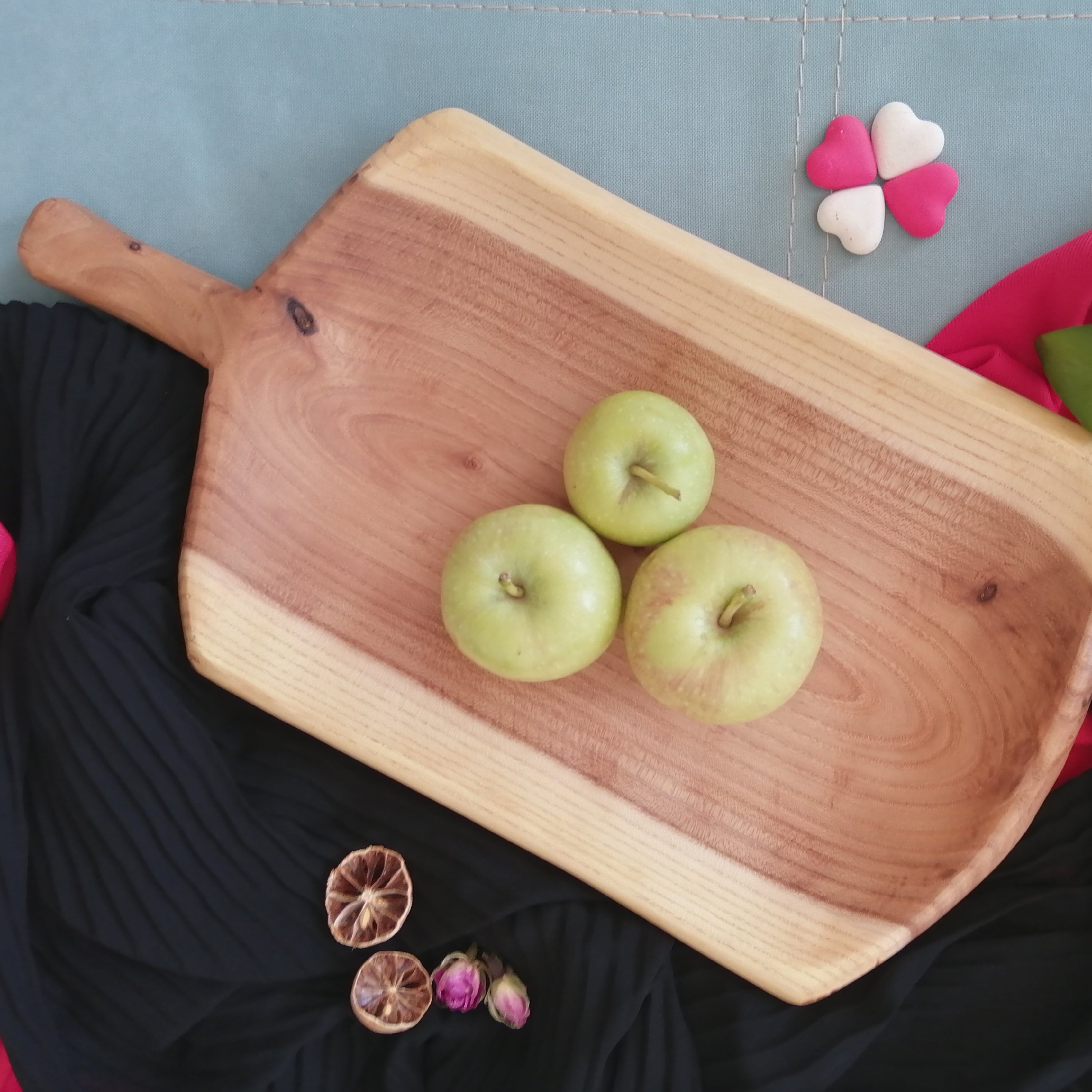 ظرف ‌چوبی دسته دار