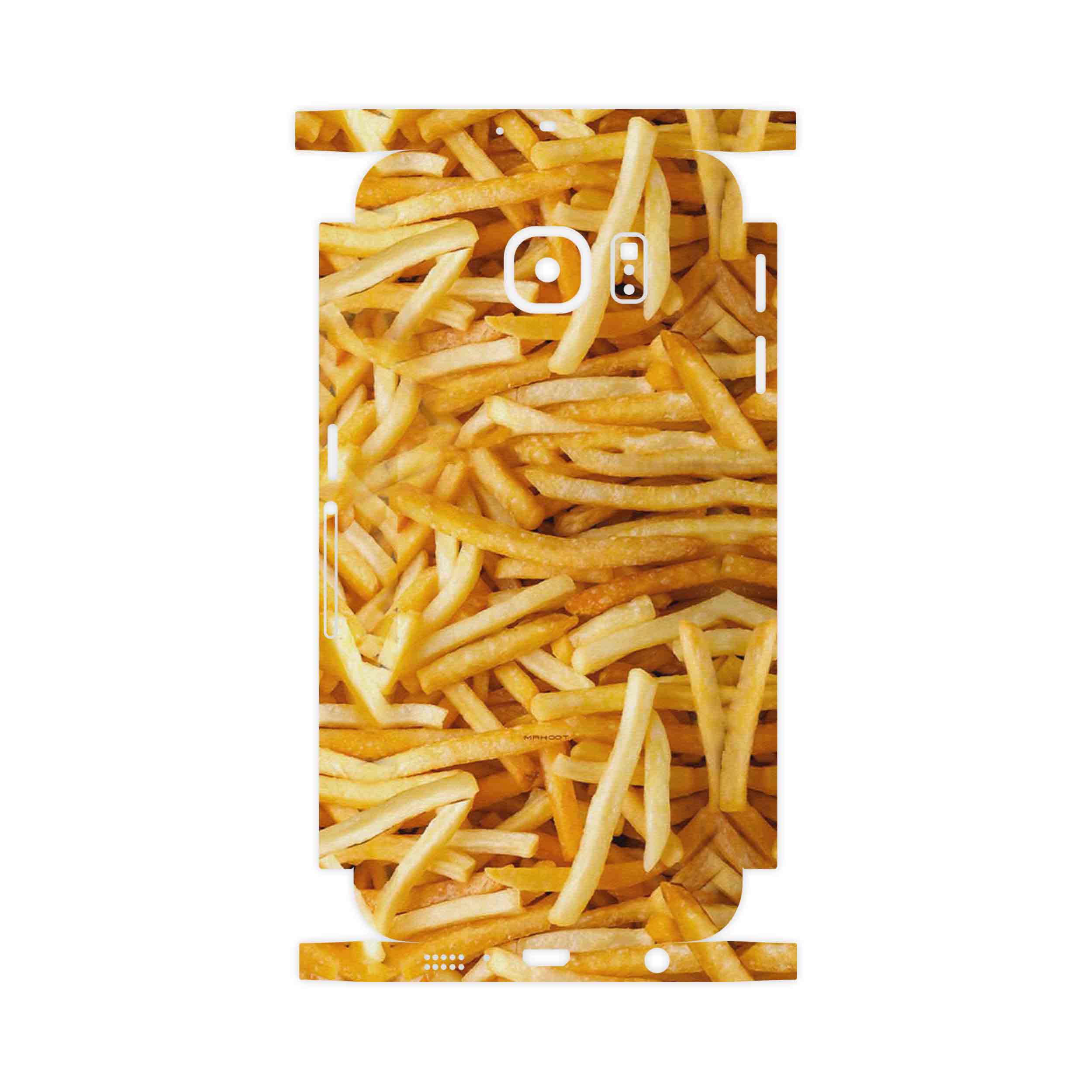 برچسب پوششی ماهوت مدل French fries-FullSkin مناسب برای گوشی موبایل سامسونگ Galaxy S6 Edge