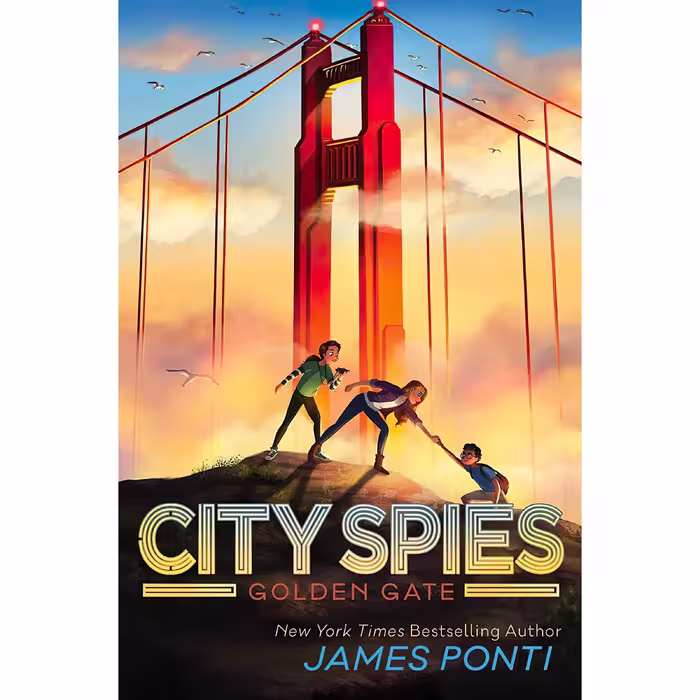 کتاب Golden Gate اثر James Ponti انتشارات Aladdin
