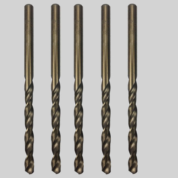 مته آهن کبالت آر ام زد مدل DIN338 سایز 4.2 میلی متر بسته 5 عددی