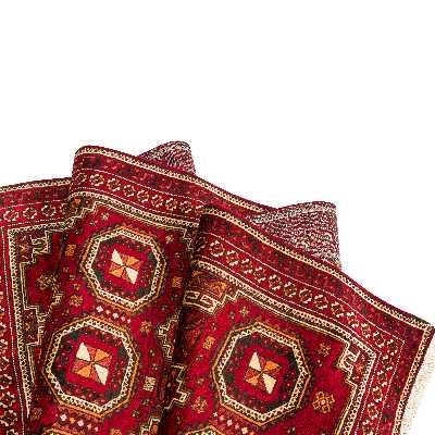 فرش دستبافت سه متری طرح بلوچ  کد  34.2827