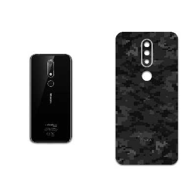 برچسب پوششی ماهوت مدل Night-Army-Pixel مناسب برای گوشی موبایل نوکیا 6.1 Plus