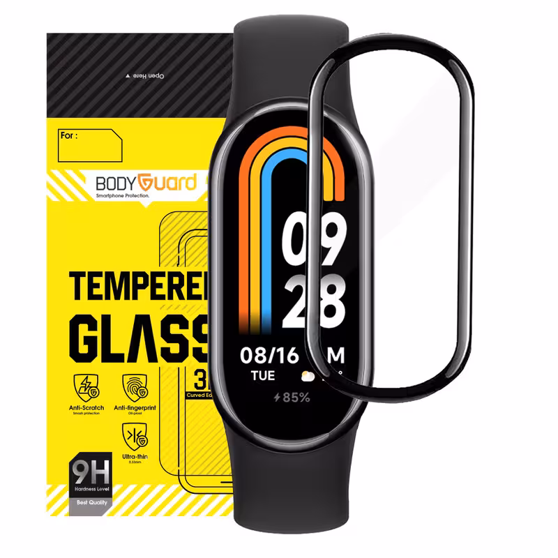 محافظ صفحه نمایش بادیگارد مدل PMMA مناسب برای ساعت هوشمند شیائومی Mi Band 9 | کالا برتری