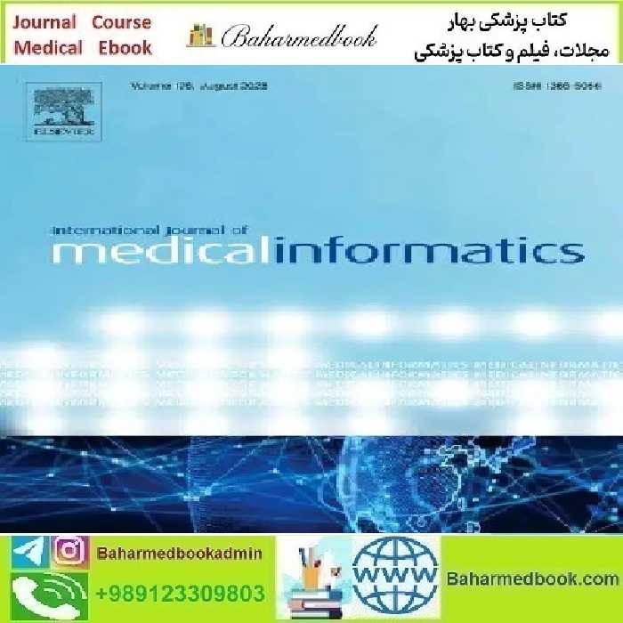 International Journal of Medical Informatics Volume 145 to 156 2