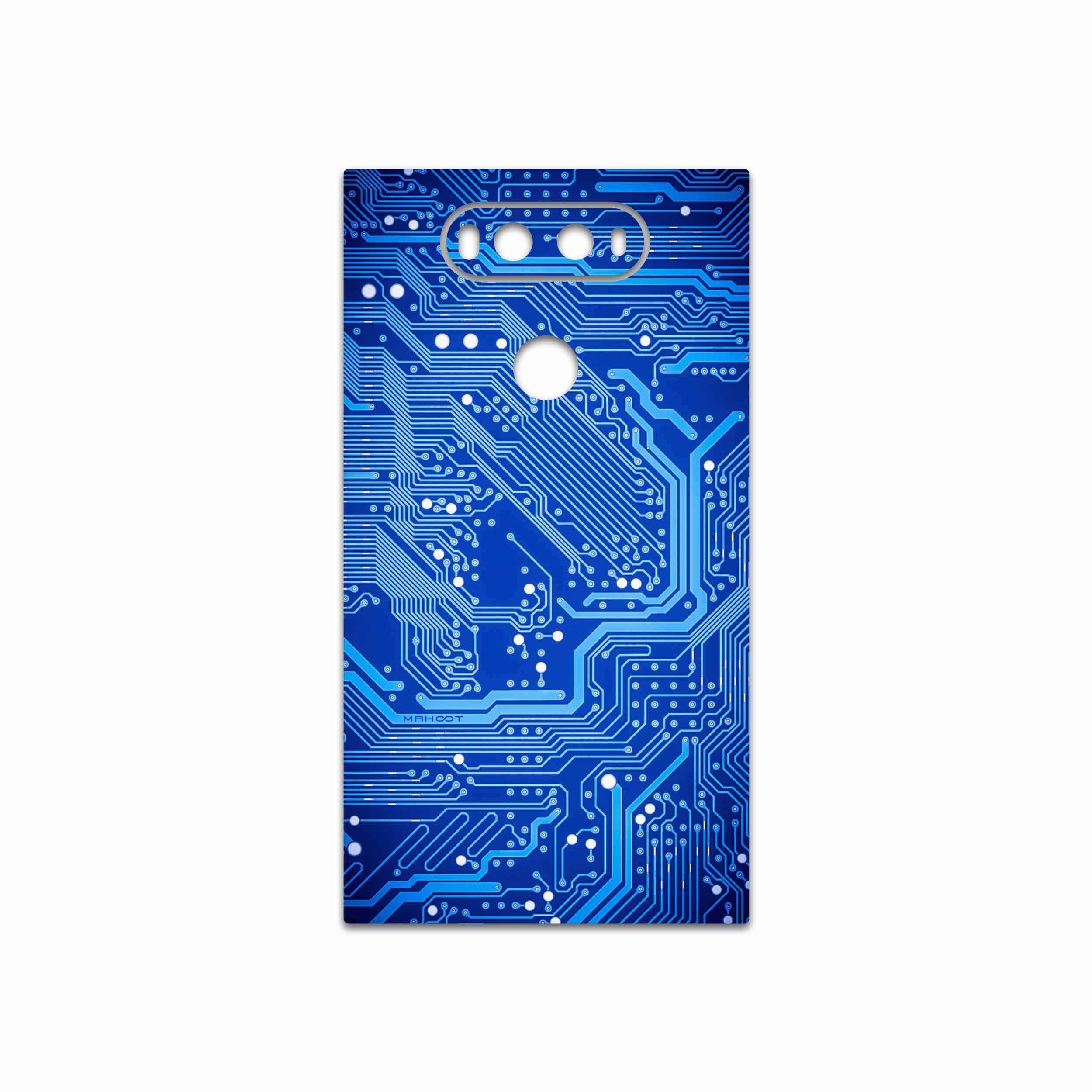 برچسب پوششی ماهوت مدل Blue Printed Circuit Board مناسب برای گوشی موبایل ال جی V20