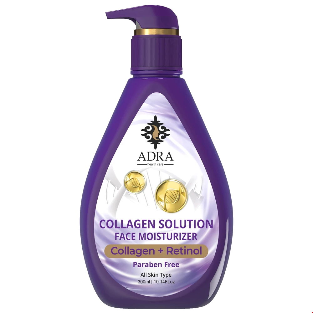 کرم آبرسان کلاژن و رتینول آدرا 300 میلی لیتری