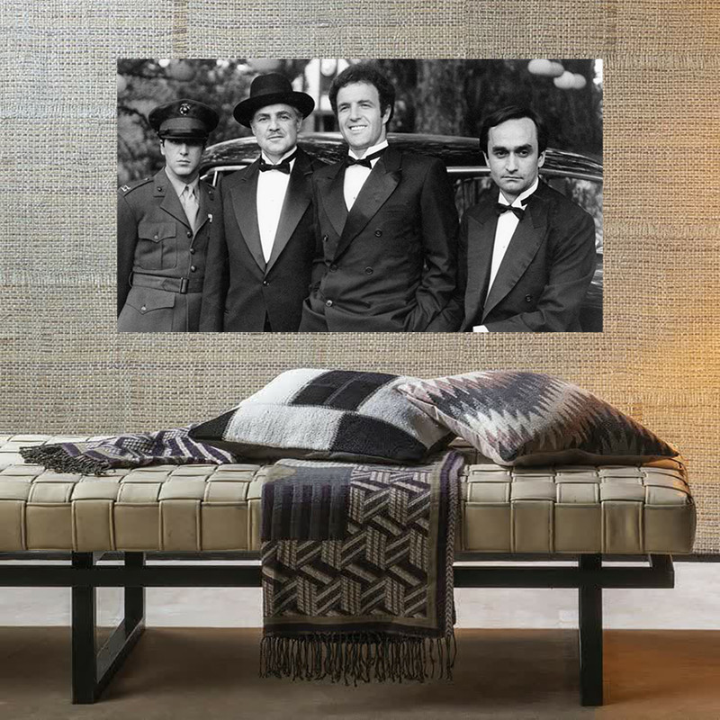 تابلو شاسی طرح شاسی پدرخوانده مدل کاراکترها کد AR31091 | دنیای قاب