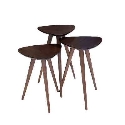 میز عسلی مدل 7899 کد 28 مجموعه 3 عددی