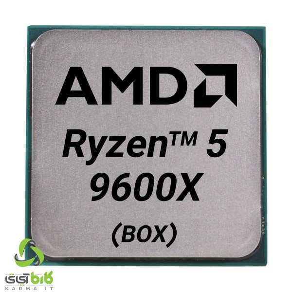 پردازنده ای ام دی مدل Ryzen 5 9600X باکس - کارما آی‌تی