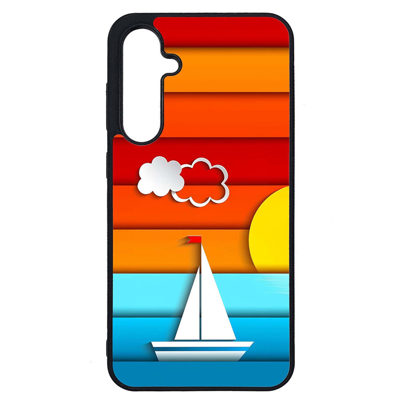 کاور طرح قایق کد G-140 مناسب برای گوشی موبایل سامسونگ Galaxy S23 FE | دیجی قاب دونی