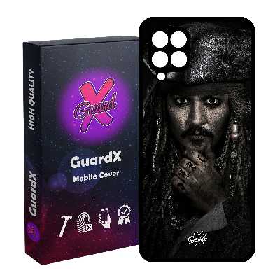 کاور گارد ایکس طرح Johnny Depp مدل Glass10178 مناسب برای گوشی موبایل سامسونگ Galaxy A12
