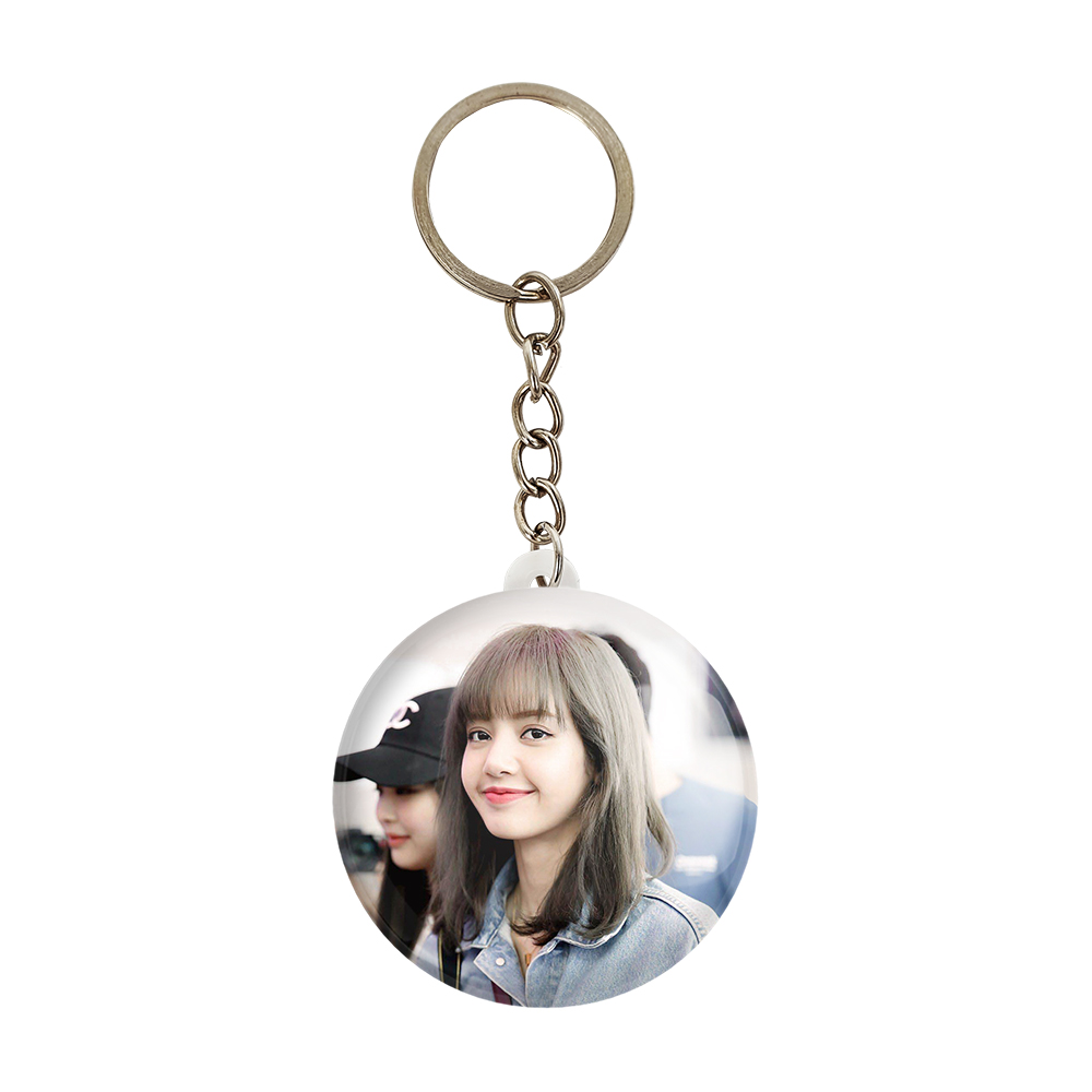 جاکلیدی خندالو مدل لیسا بلک پینک کد 14248