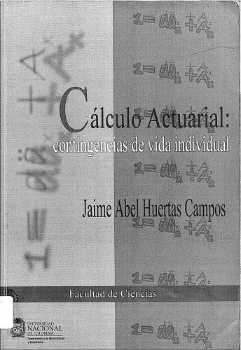 خرید و دانلود نسخه کامل کتاب Calculo Actuarial - Contingencias de vida individual
