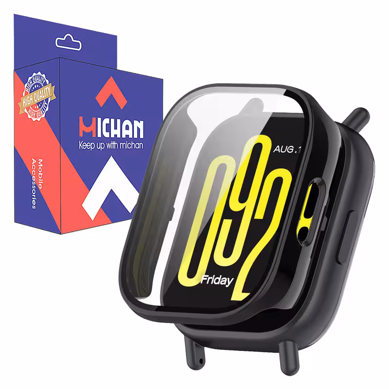 کاور میچان مدل Hard مناسب برای ساعت هوشمند شیائومی Redmi watch 5 Active | کالا برتری