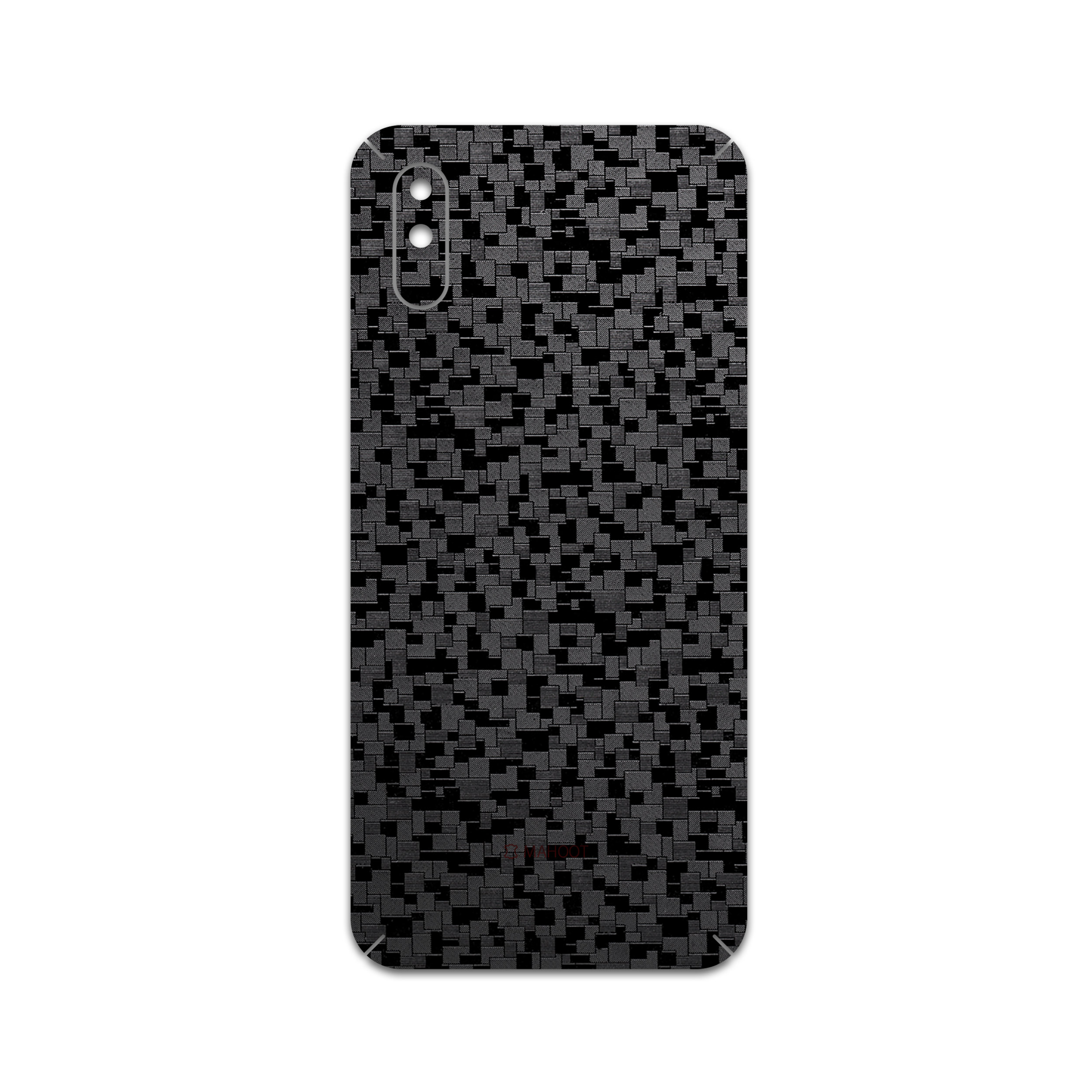 برچسب پوششی ماهوت مدل Black-Silicon مناسب برای گوشی موبایل شیائومی Redmi 9A