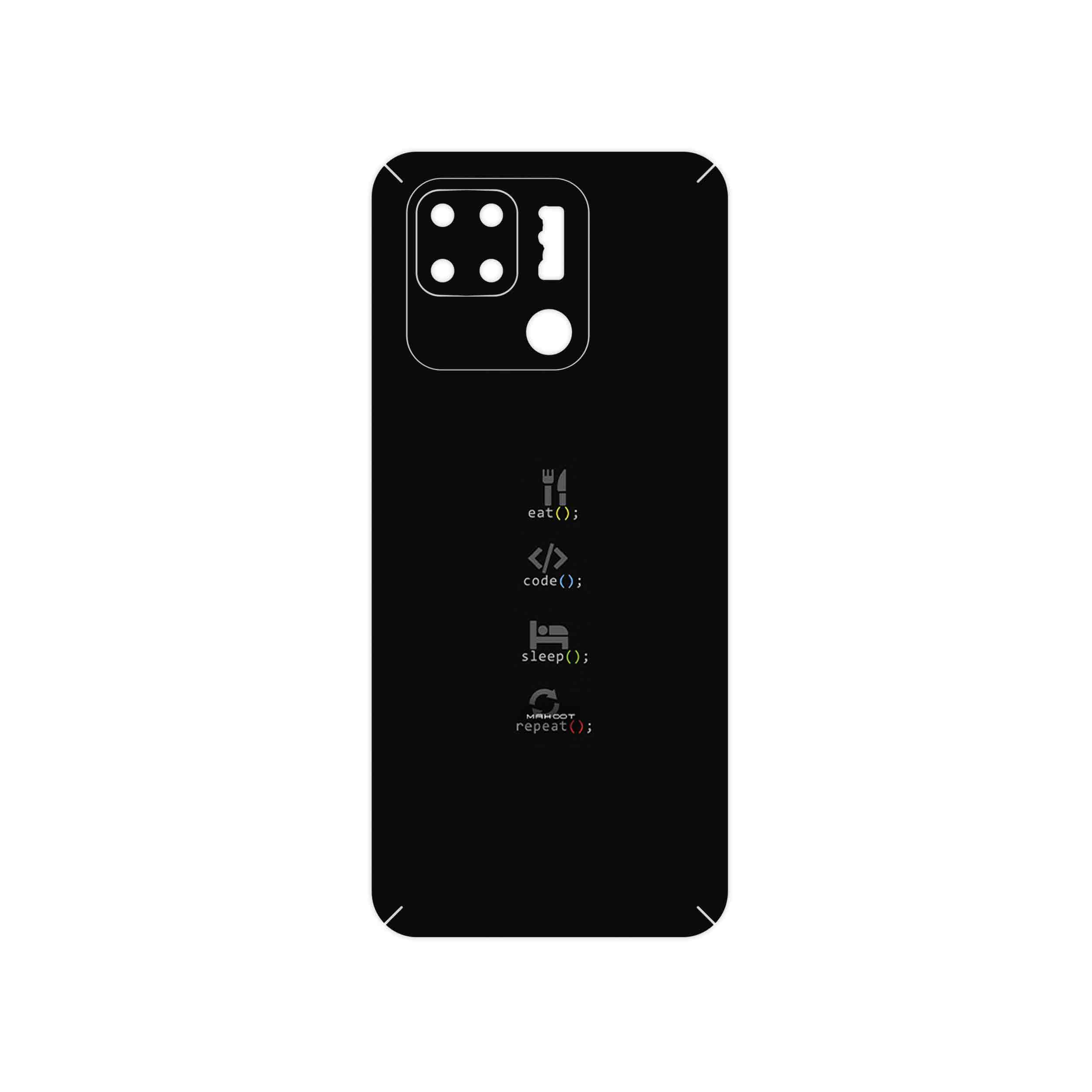 برچسب پوششی ماهوت مدل Programming 2 مناسب برای گوشی موبایل شیائومی Redmi 10C