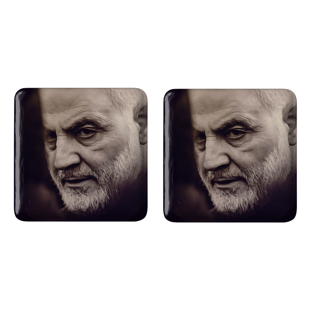 پیکسل خندالو مدل سردار قاسم سلیمانی کد 2599 به همراه مگنت