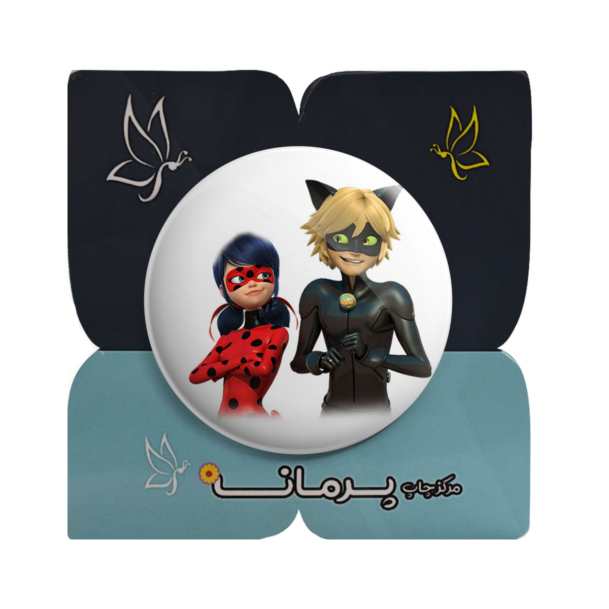 پیکسل پرمانه طرح دختر کفشدوزکی کد pm.29889