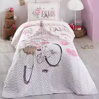 سرویس روتختی کلسی مدل Paris Love تک نفره دو تکه