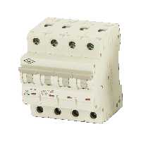 کلید مینیاتوری 63 آمپر سه فاز و نول AC الکترو کاوه کد 63A-6KA-3P+N