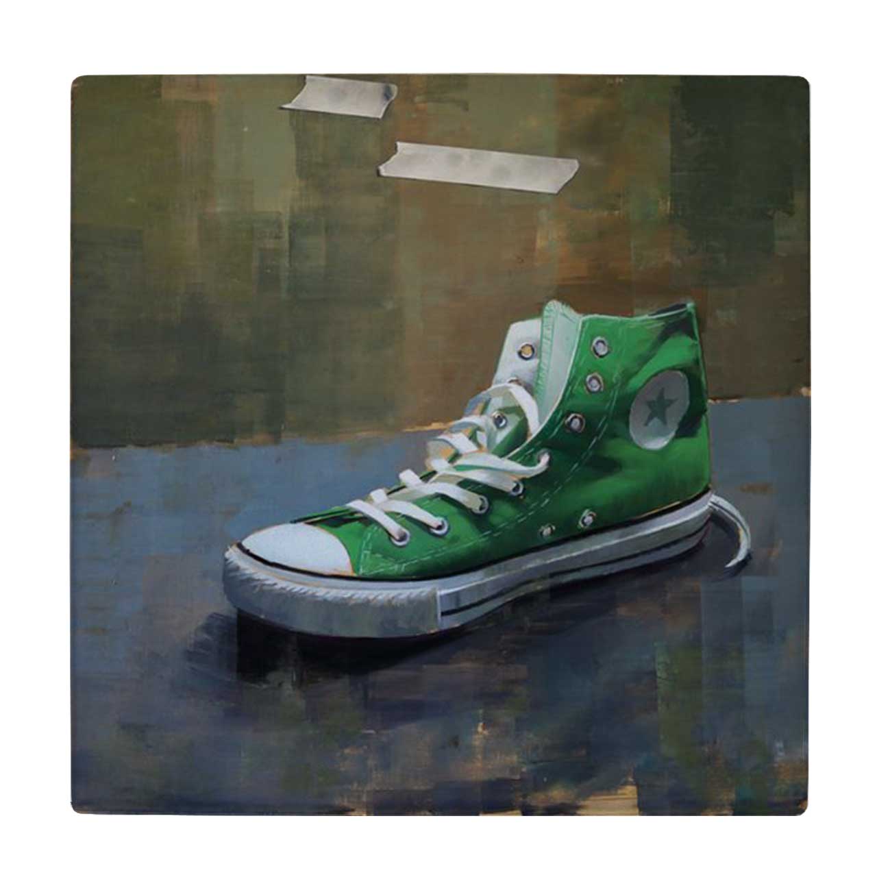 زیر لیوانی  طرح کفش کتانی کد    6229680_5836