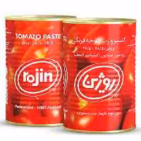 قوطی رب گوجه فرنگی روژین