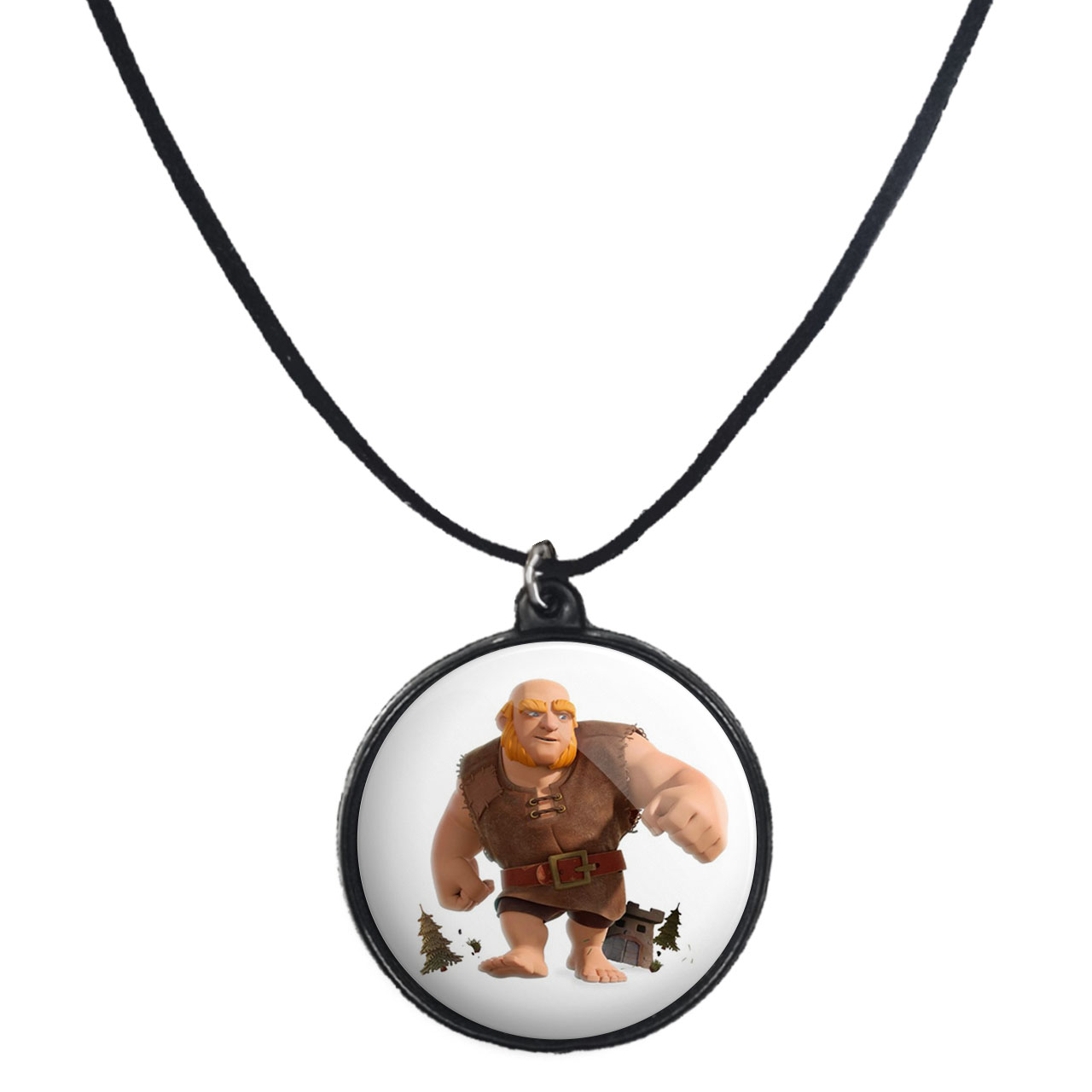 گردنبند پرمانه طرح clash کد pmb.26511مدل دو طرفه