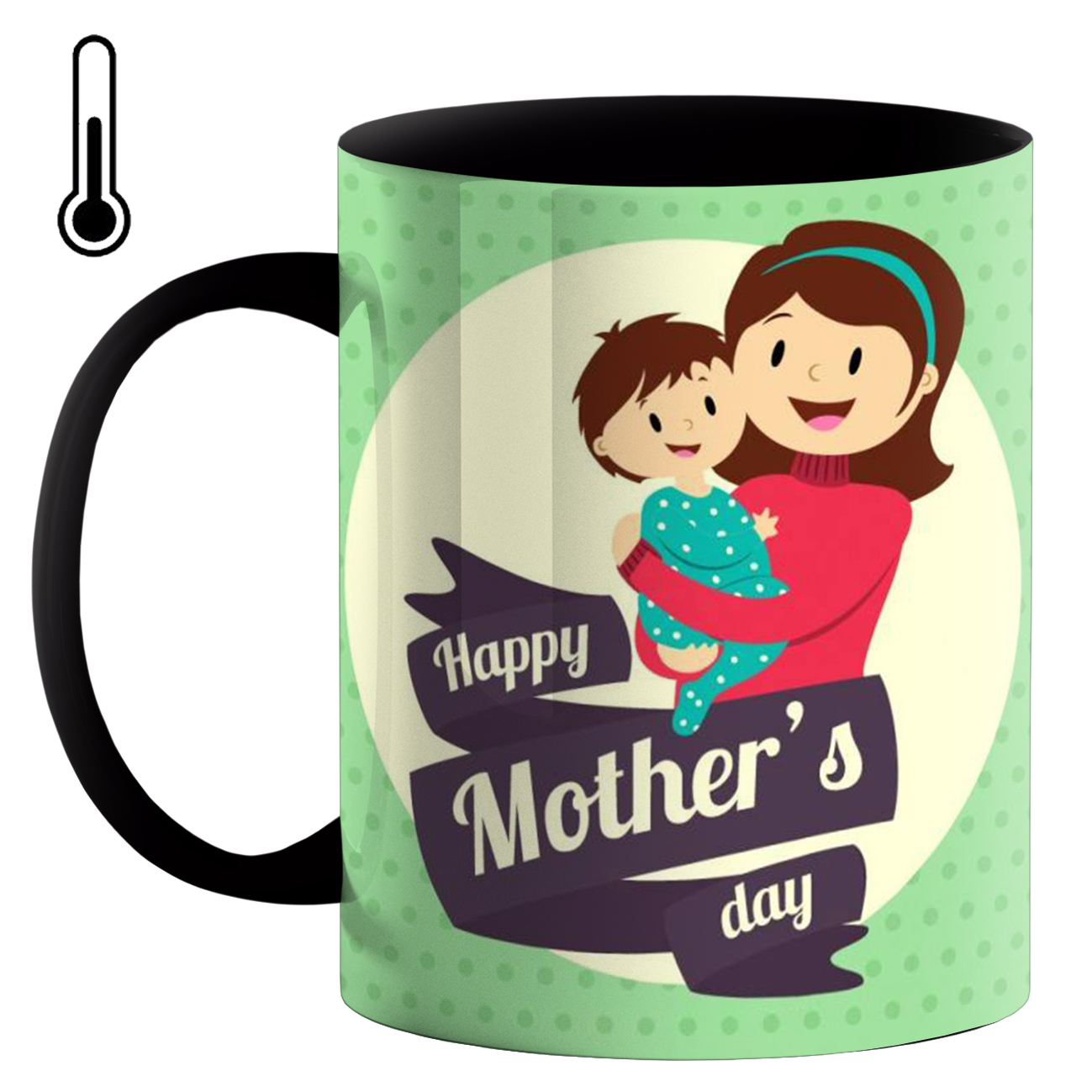 ماگ حرارتی طرح روز مادر کد k230