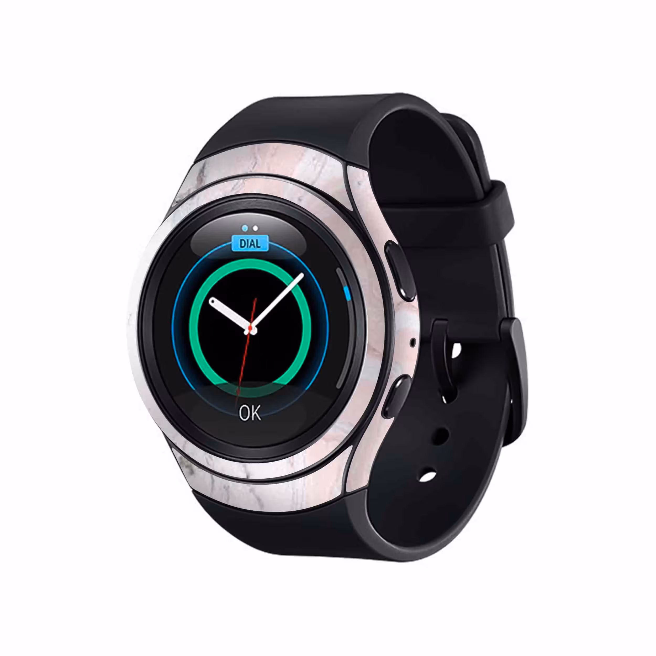برچسب ماهوت طرح Blanco_Pink_Marble مناسب برای ساعت هوشمند سامسونگ Galaxy Gear S2