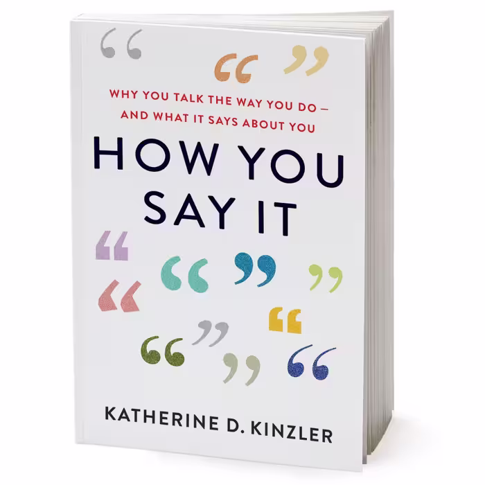 کتاب How You Say It اثر Katherine D. Kinzler انتشارات Houghton Mifflin Harcourt Trade and Reference