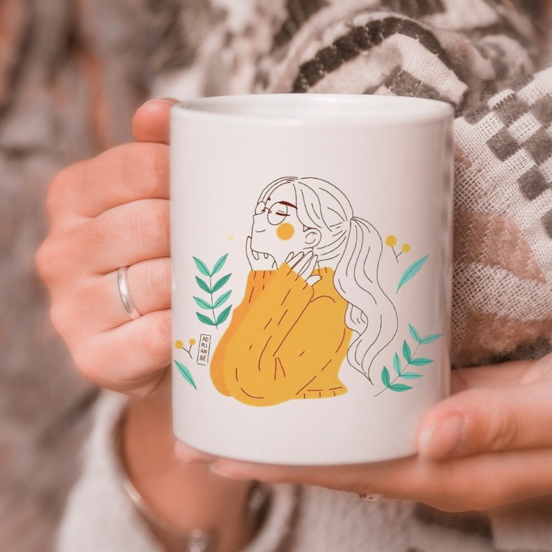 لیوان سرامیکی با طرح خاص