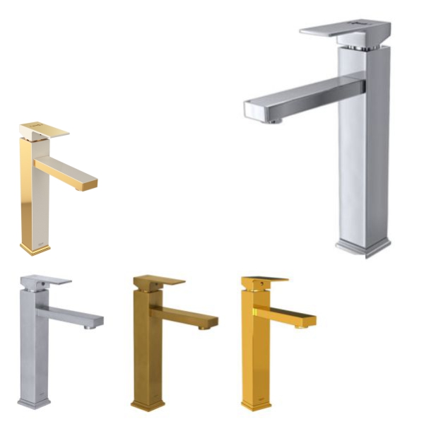 شیر روشویی پایه بلند شودر مدل اروپا