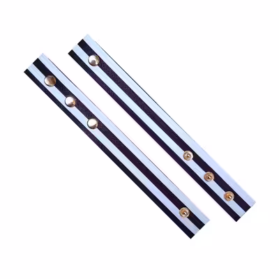 ارگانایزر سیم و کابل طرح راه راه مدل C-201 مجموعه 2 عددی