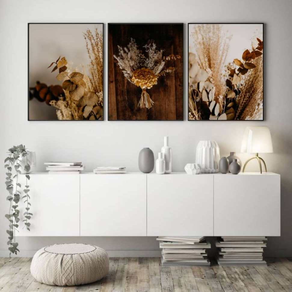 تابلو مدل modern120 مجموعه 3 عددی