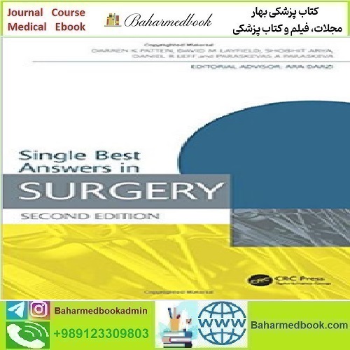 Single Best Answers in Surgery 2015 TRUE PDF price 1€ - کتاب پزشکی بهار
