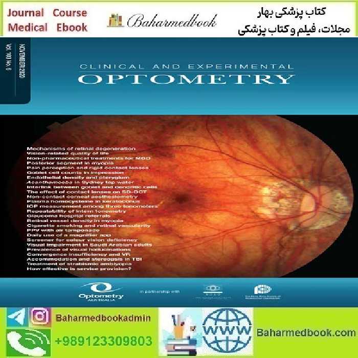 Clinical and Experimental Optometry 2023-2024 Full Archives