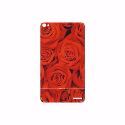 برچسب پوششی ماهوت مدل Red-Flower مناسب برای تبلت هوآوی Mediapad X2 2015