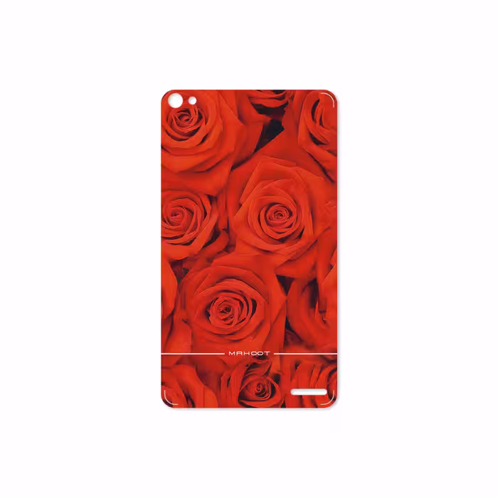 برچسب پوششی ماهوت مدل Red-Flower مناسب برای تبلت هوآوی Mediapad X2 2015